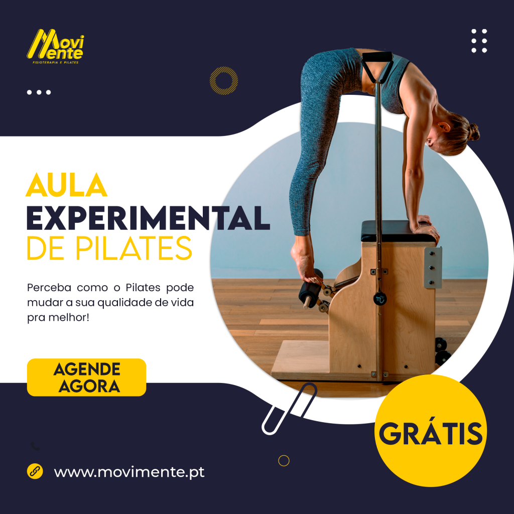 AULA EXPERIMENTAL DE PILATES - Rede MoviMente - Fisioterapia e Pilates,  aulas de pilates 
